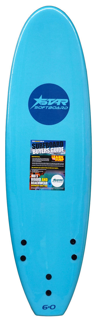 STAR SOFTBOARD 6'0" - Star Surf + Skate