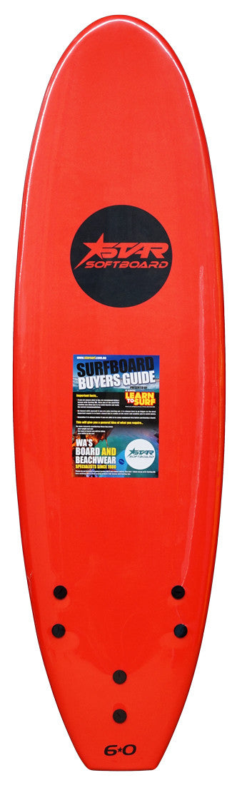 STAR SOFTBOARD 6'0" - Star Surf + Skate
