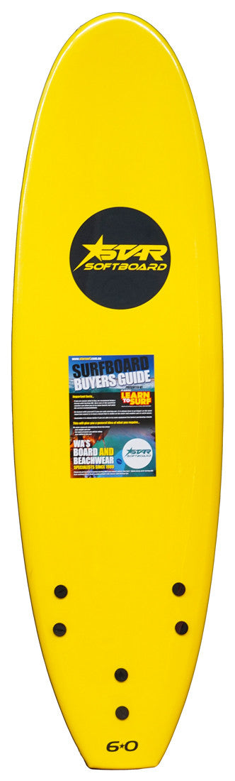 STAR SOFTBOARD 6'0" - Star Surf + Skate
