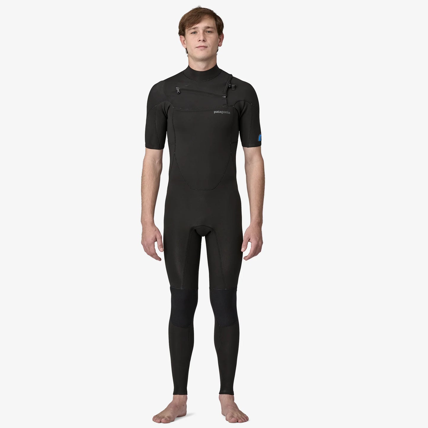 Patagonia Mens Yulex Regulator Lite FZ S/S Full Suit - Black - Star Surf + Skate