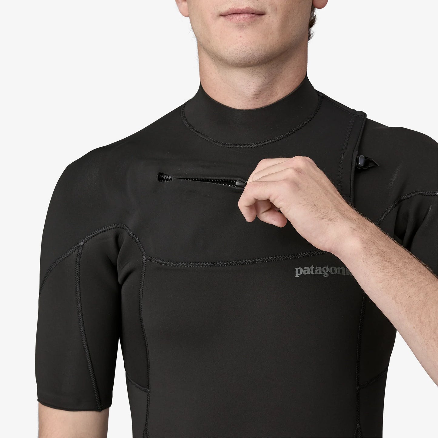 Patagonia Mens Yulex Regulator Lite FZ Spring Suit - Black - Star Surf + Skate