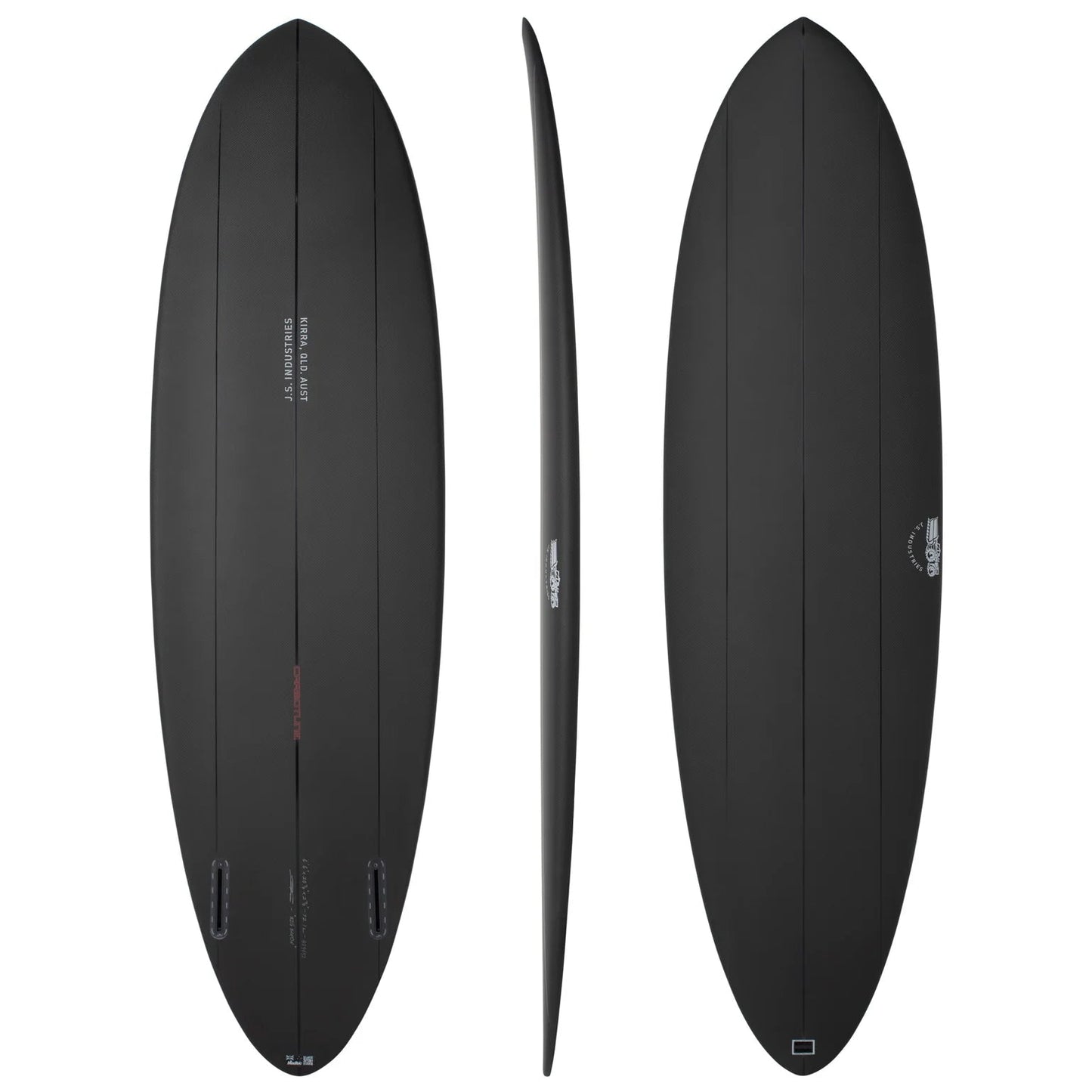JS Carbotune Big Baron Twin Fin
