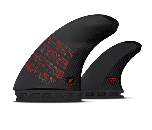 Futures 3/2 Reverse Alpha Twin + 1 - Carbon/Red