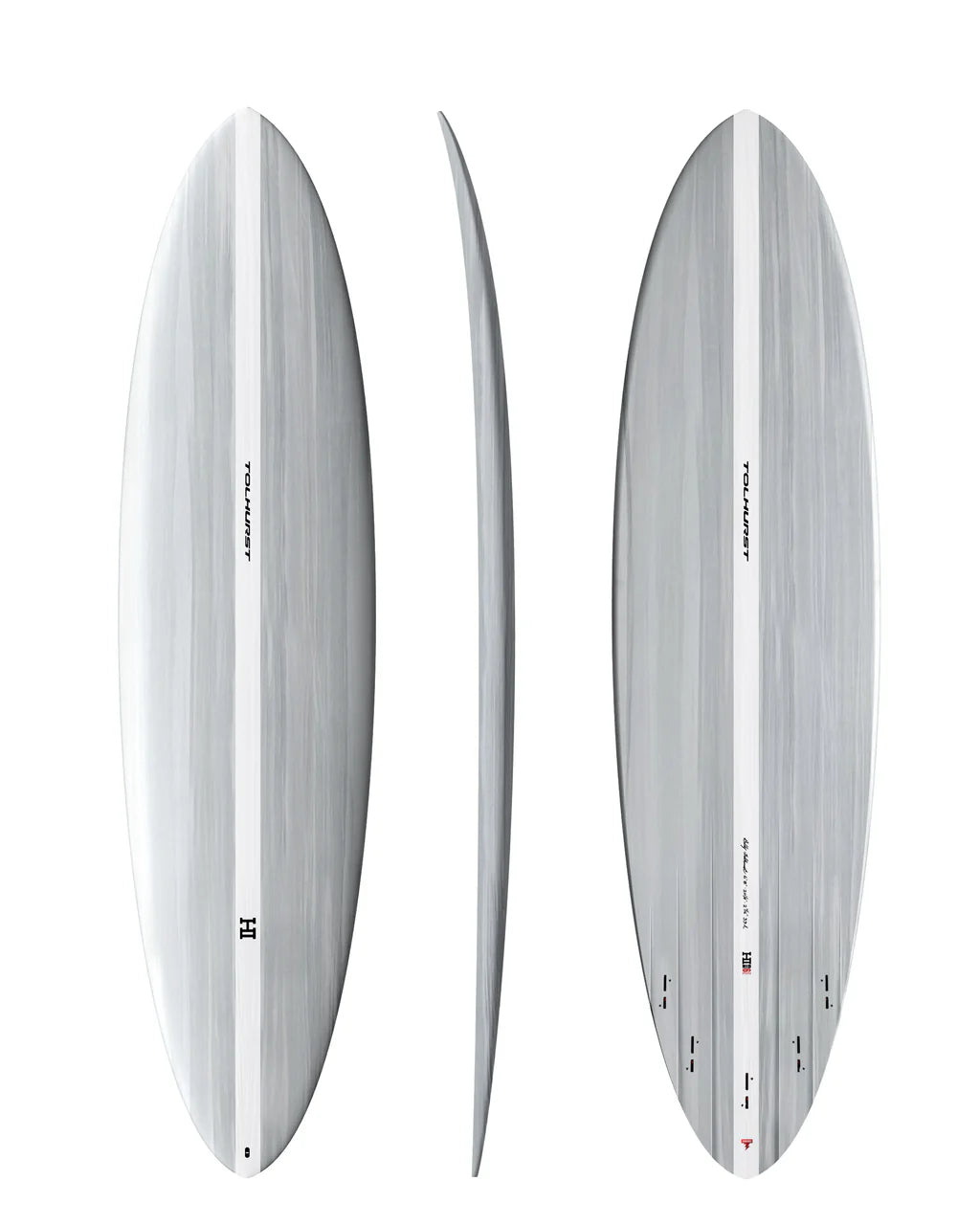 Thunderbolt Tolhurst Hi Mid6 - 7'0" - Candy WHite - Star Surf + Skate