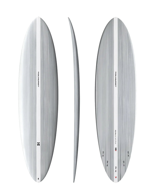 Thunderbolt Tolhurst Hi Mid6 - 7'0" - Candy WHite - Star Surf + Skate