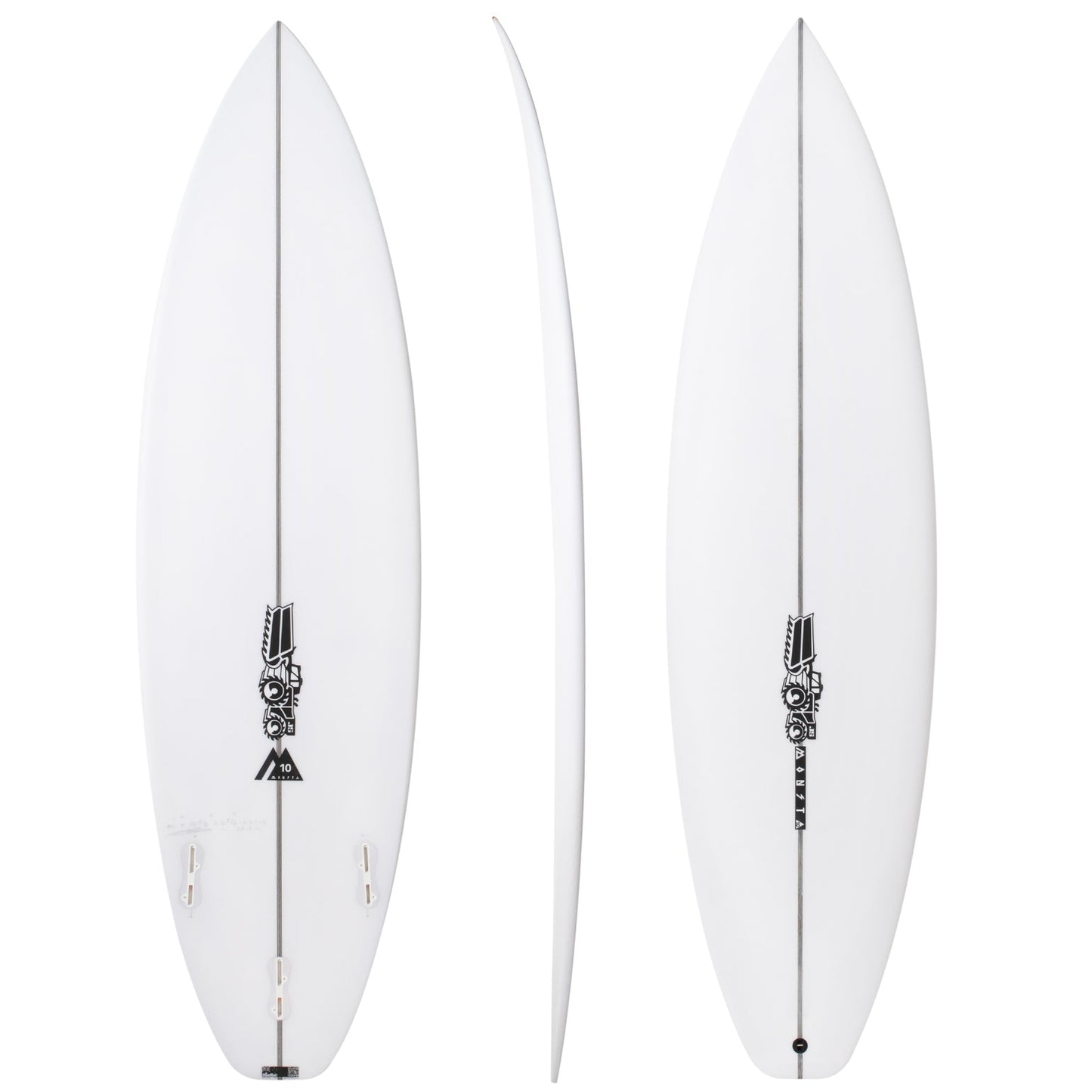 JS PU Monsta 10 Squash Tail