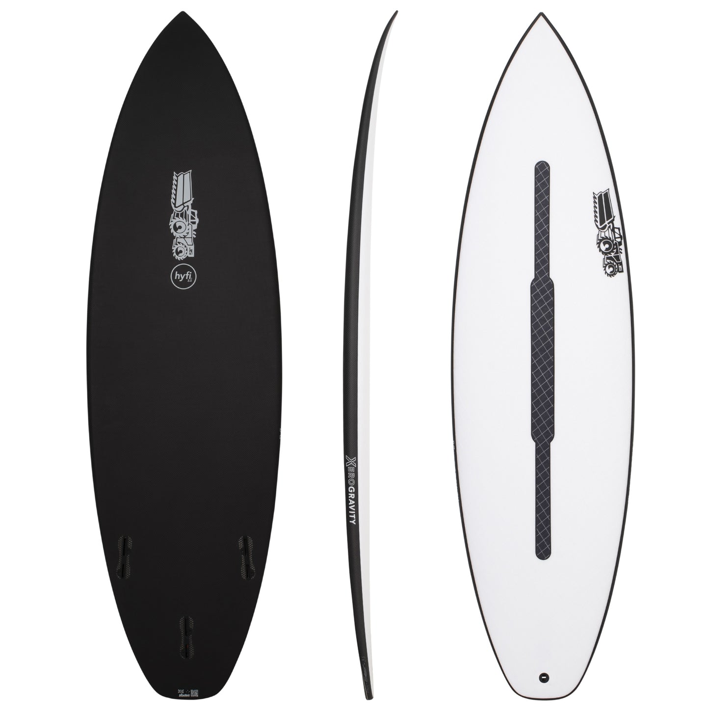 JS HYFI 3.0 Xero Gravity Squash Tail Easy Rider - Star Surf + Skate
