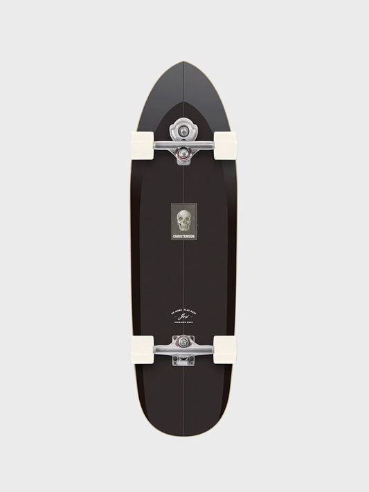 Yow Hole Shot 33.85" Christenson X Yow Surf Skate Trainer - Black - Star Surf + Skate