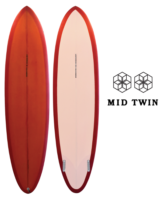 Channel Islands PU Mid Twin - Star Surf + Skate